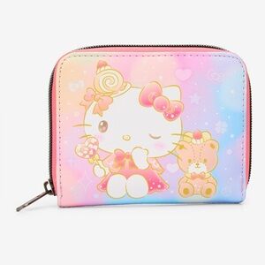 Loungefly Hello Kitty & Tiny Chum Whimsical Sweets Mini Zipper Wallet